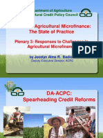 01 ACPC Jojo Badiola Agricultural - Microfinance