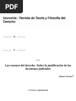 Las Razones Del Derecho - Ponencia Manuel Atienza