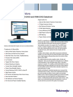 Video Quality Monitors: Sentry - VNM-SGE, VNM-SASI and VNM-SXG Datasheet