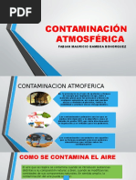 CONTAMINACION ATMOSFERICA