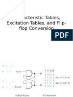 Characteristic Tables