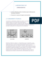 Análisis de Carbohidratos