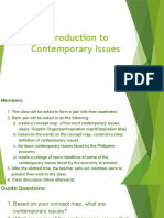 introduction to contemporary issues