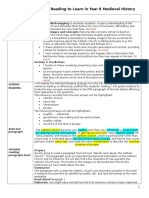 Reading 2 Learn Sequence and Worksheet