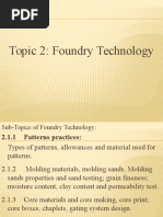 GTU B. E. Mech Sem V MP II Topic 2 Foundry Technology Ne