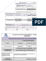 Plan de Bloque 1 de Matematica Octavo 2016