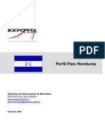 Perfil Economico de Honduras PDF