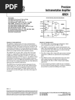 Precision Instrumentation Amplifier: V P-P 0.1 HZ To 10 HZ