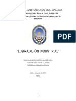 Lubricacion Industrial-Monografia Unac