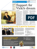 Peter'Sproject: Support For Vicki'S Dream
