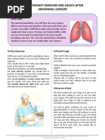 Post-CABG Cardiac Rehab Exercise Guide | PDF | Coronary Artery Bypass ...