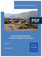 2016 07 13 - Conflict and Fundamental Rights in South Africa