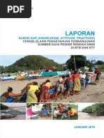 Download Laporan Kegiatan Survei KAP Knowledge Attitude Practices Pengelolaan Pengetahuan Pembangunan Sumber Daya Pesisir Rendah Emisi di NTB dan NTT by bccmcai SN318366331 doc pdf