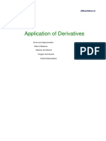 Application Derivatives