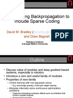 Generalizing Backpropagation To Include Sparse Coding: David M. Bradley and Drew Bagnell