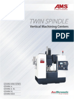 Twin Spindle: Vertical Machining Centers