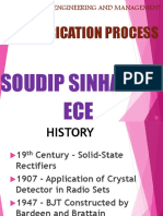 Ic Fabrication Process: Soudip Sinha Roy ECE