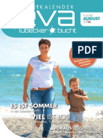 EVA ist der Eventkalender für die Lübecker Bucht - EVA August 2016