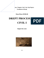 D4101 Drept Procesual Civil I PDF
