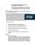 Guideline For Reducing CCR Circulation Rate With Lower Oxygen Concentration in White Burn Mode