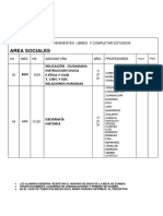 MESAS DE EXAMEN Agosto 2016