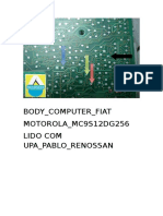 Body Fiat Mc9s12dg256
