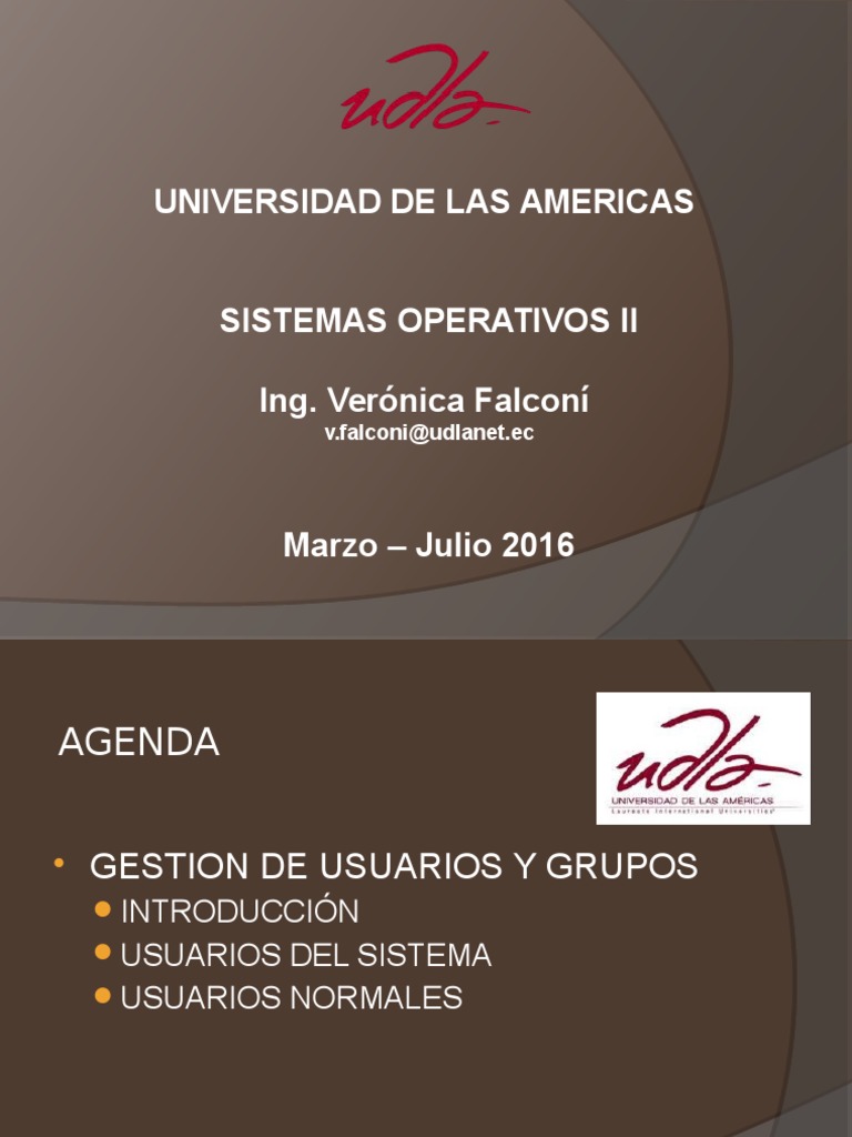 Gestión de Usuarios y Grupos en Linux | PDF | Interfaz de línea de ...