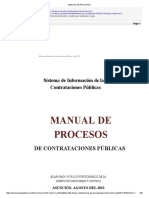 Manual de Procesos - DNCP 2013