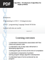 Flow Chart and Algorithm - Development of Algorithms For Simple Problems