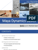 Maya Dynamics Basics:: Particle Goal