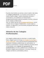 4.- COLEGIOS PROFESIONALES