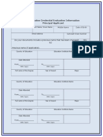 Express Entry - Education Credential