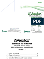 Veratox Software Manual V3.3 - Aug2012