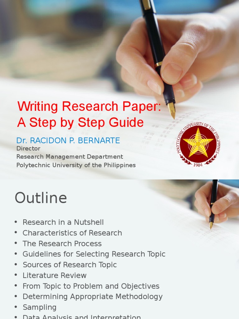 Research Paper Writing Guide | PDF | Sampling (Statistics ...