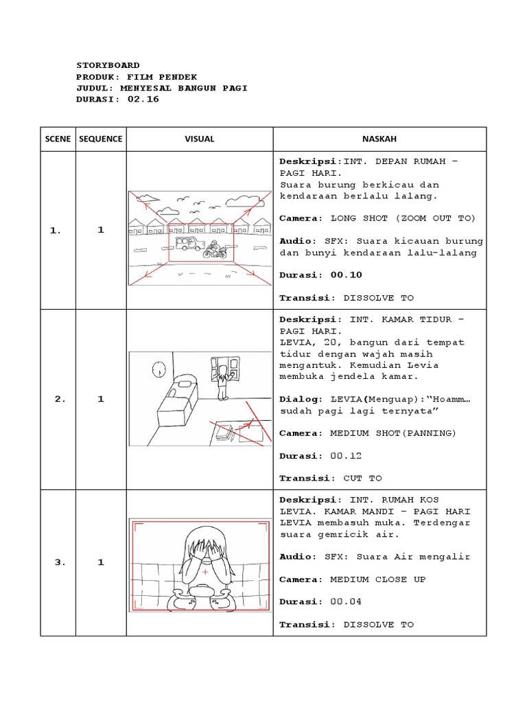 Contoh Storyboard