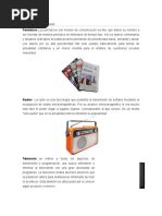 Medios de Comunicación