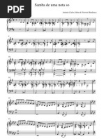 Download Antonio Carlos Jobim-Samba de Uma Nota Soone note samba piano sheet music by Arvin Tang SN31839951 doc pdf