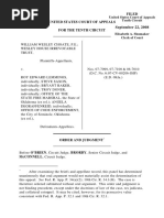 Choate v. Lemmings, 10th Cir. (2008)