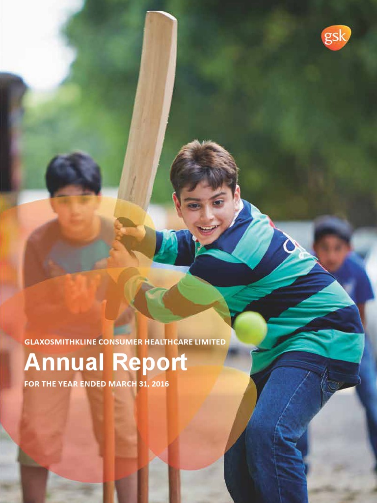 Annual Report Glaxosmithkline Consumer Healthcare Limited PDF