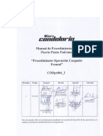 Procedimiento Maquinaria Pesada