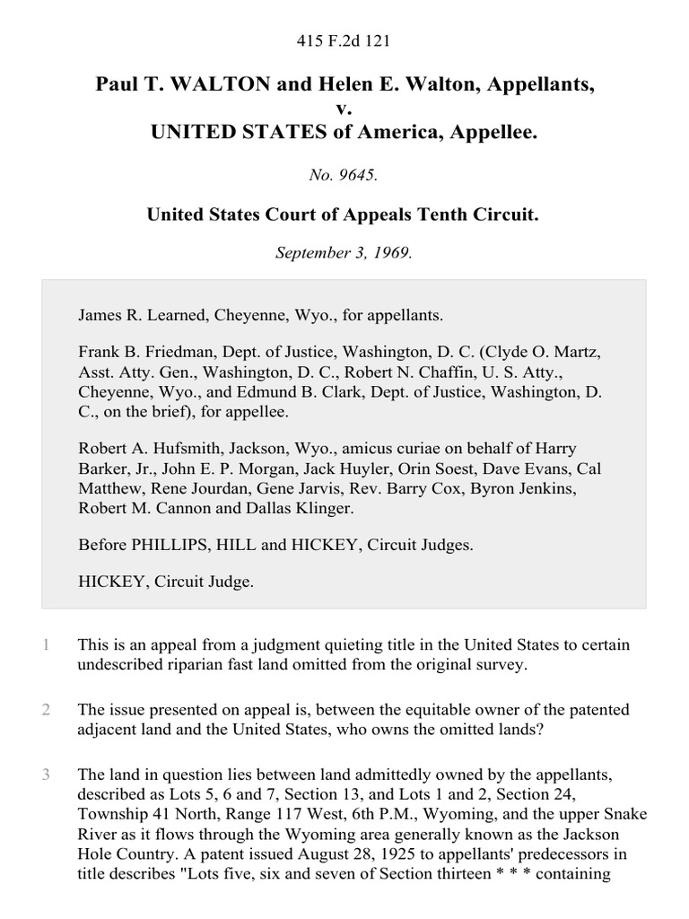 Land Ownership Dispute Ruling | PDF | Supreme Court Of The United ...