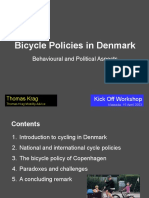Bicycle Policy in Denmark