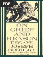 Download Brodsky Joseph on Grief and Reason by VivekParmar SN318415062 doc pdf