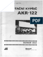 Kypřič Rotační AKR-122