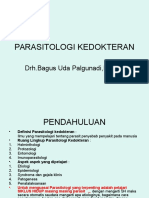 Pengantar Parasitologi Kedokteran Dan Soil Transmitted Helminth