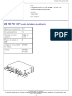 MID 150 PID 158 Tensión de Batería Insuficiente