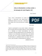 Processo de Formação Da Ação Popular AP - Marco Mondaini PDF