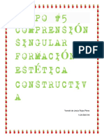 Trabajo Singular. Formación Estética Constructiva PDF
