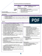 Planificación de números racionales para primero de secundaria