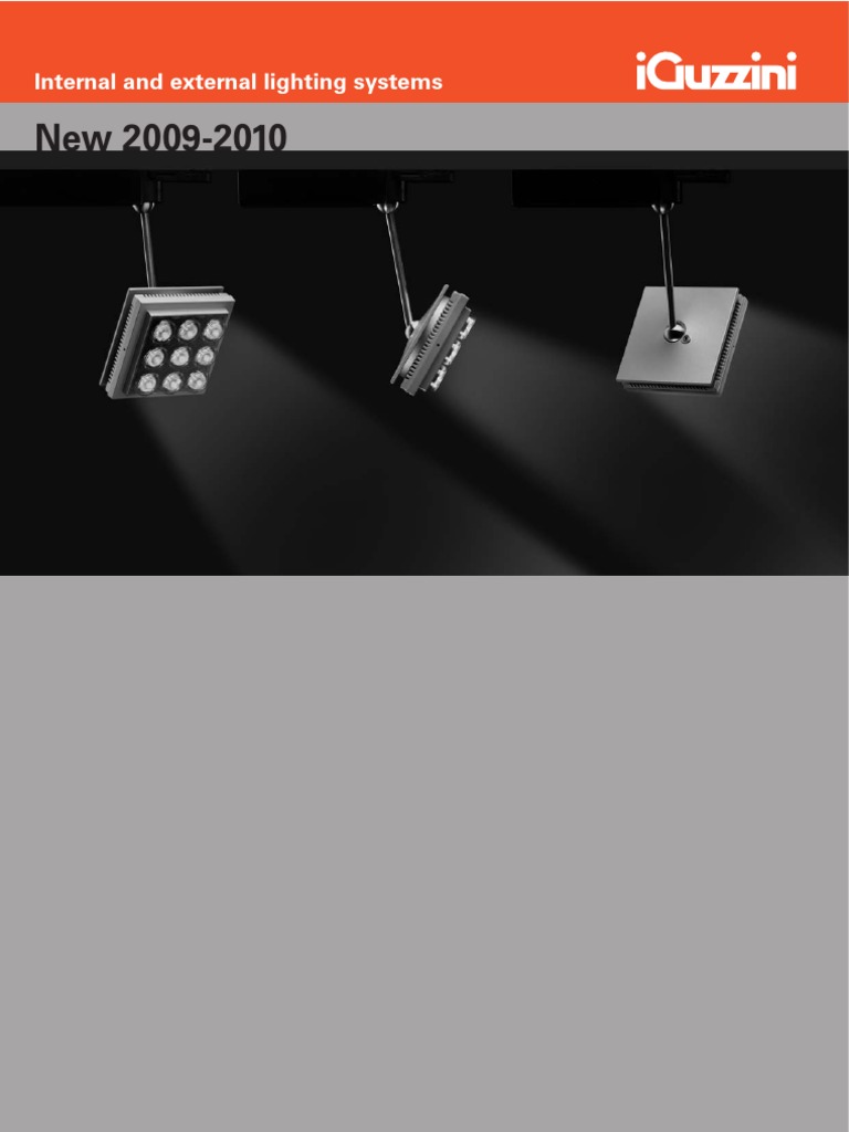 New Iguzzini Products 2009-2010 | PDF | Lighting | Infrared